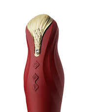 Zalo - King - Stotende Vibrator Met Powerthrust Technologie - Rood-Laced-up.nl