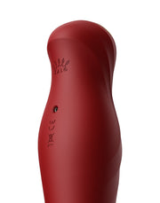 Zalo - King - Stotende Vibrator Met Powerthrust Technologie - Rood-Laced-up.nl