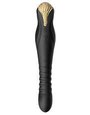 Zalo - King - Stotende Vibrator Met Powerthrust Technologie - Zwart-Laced-up.nl