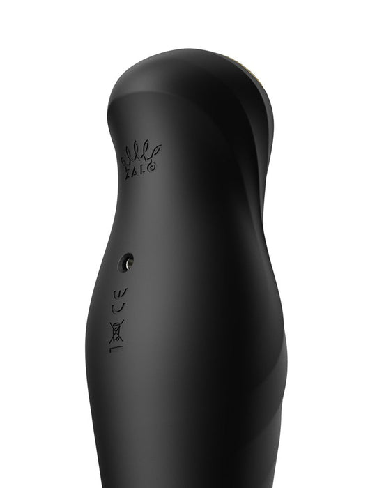 Zalo - King - Stotende Vibrator Met Powerthrust Technologie - Zwart-Laced-up.nl