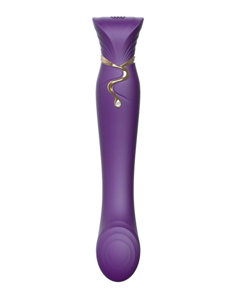 Zalo - Queen - PulseWave G-spot Vibrator - Amethyst Paars-Laced-up.nl