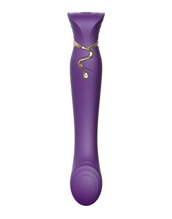 Zalo - Queen - PulseWave G-spot Vibrator - Amethyst Paars-Laced-up.nl