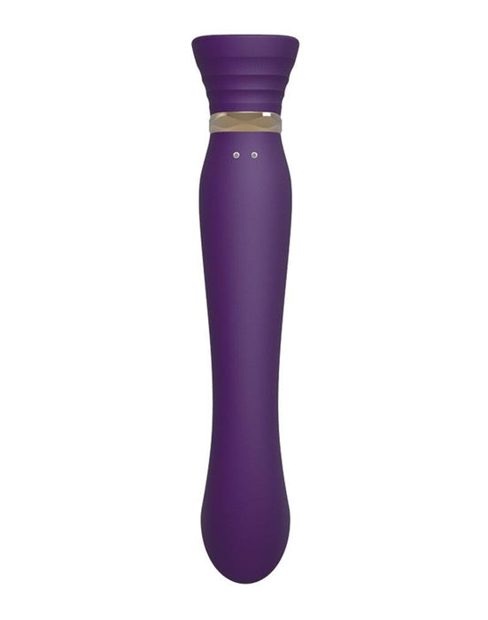 Zalo - Queen - PulseWave G-spot Vibrator - Amethyst Paars-Laced-up.nl