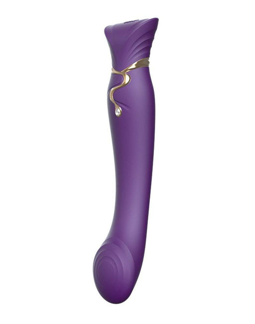 Zalo - Queen - PulseWave G-spot Vibrator - Amethyst Paars-Laced-up.nl