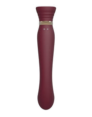 Zalo - Queen - PulseWave G-spot Vibrator - Robijnrood-laced-up.nl