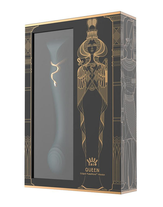 Zalo - Queen - PulseWave G-spot Vibrator - Smaragd Groen-Laced-up.nl