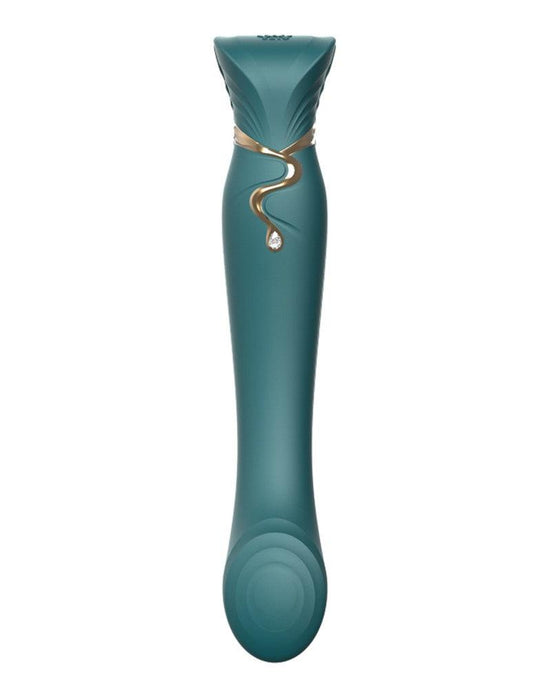 Zalo - Queen - PulseWave G-spot Vibrator - Smaragd Groen-Laced-up.nl