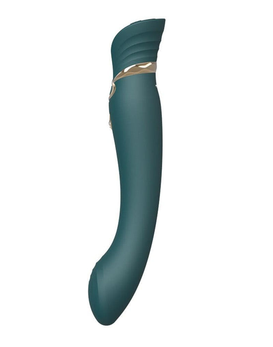 Zalo - Queen - PulseWave G-spot Vibrator - Smaragd Groen-Laced-up.nl