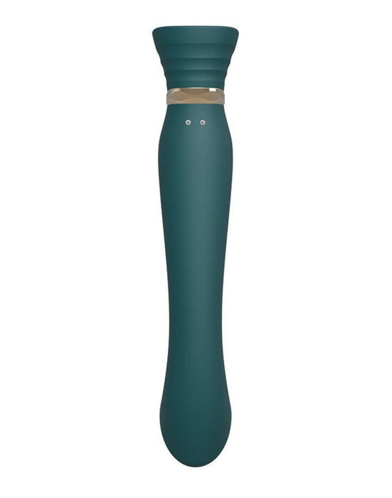 Zalo - Queen - PulseWave G-spot Vibrator - Smaragd Groen-Laced-up.nl