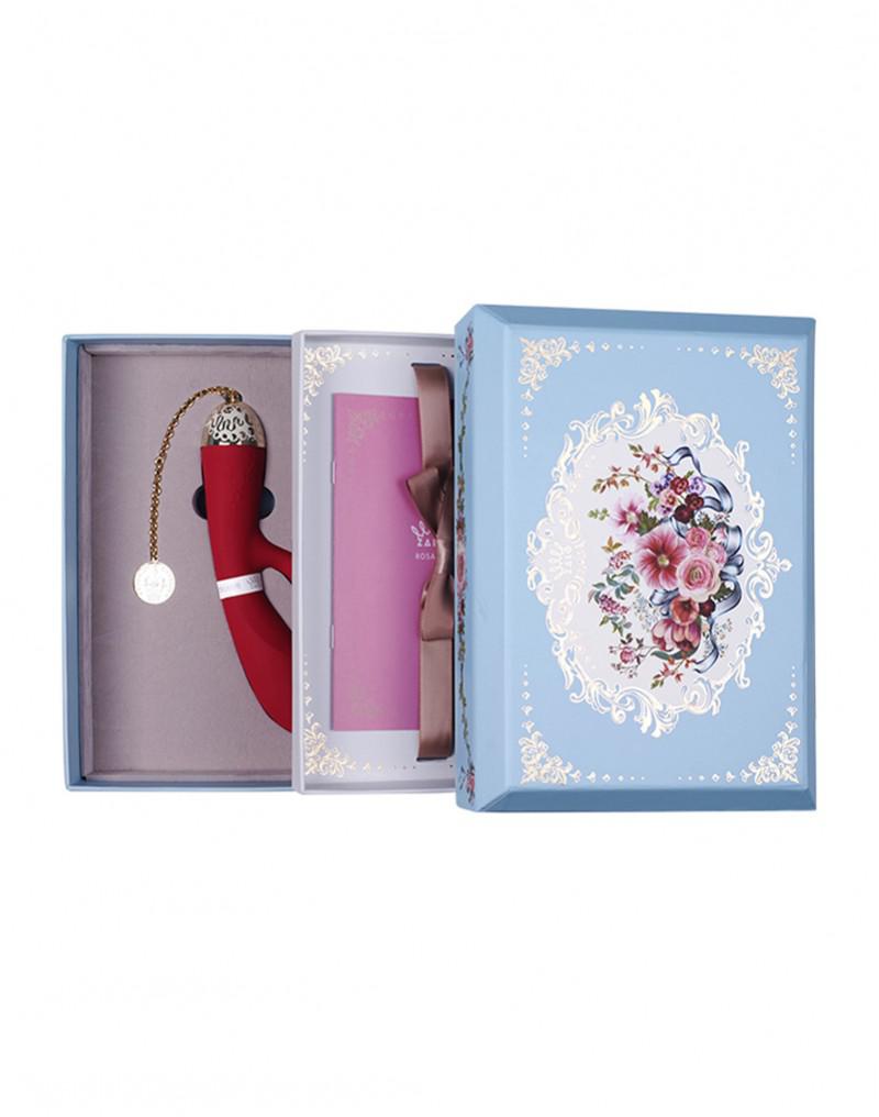 Zalo - Rosalie - Rabbit Vibrator Met App Control - Rood-Laced-up.nl