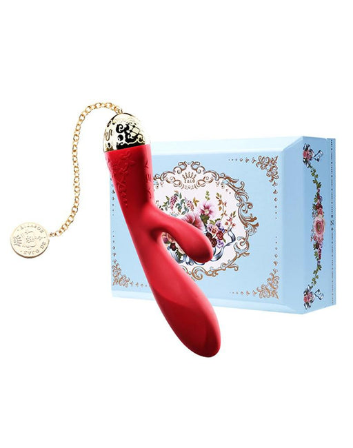 Zalo - Rosalie - Rabbit Vibrator Met App Control - Rood-Laced-up.nl