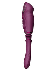 Zalo - Sesh - Verwarmende Stotende Vibrator met Afstandsbediening - Amethyst Paars-laced-up.nl