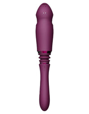 Zalo - Sesh - Verwarmende Stotende Vibrator met Afstandsbediening - Amethyst Paars-laced-up.nl