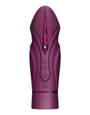 Zalo - Sesh - Verwarmende Stotende Vibrator met Afstandsbediening - Amethyst Paars-laced-up.nl