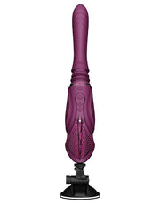 Zalo - Sesh - Verwarmende Stotende Vibrator met Afstandsbediening - Amethyst Paars-laced-up.nl