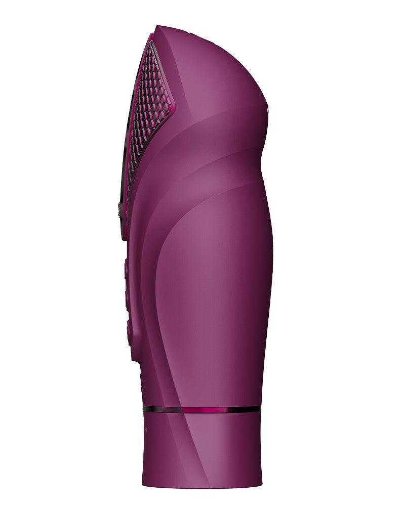 Zalo - Sesh - Verwarmende Stotende Vibrator met Afstandsbediening - Amethyst Paars-laced-up.nl