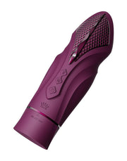 Zalo - Sesh - Verwarmende Stotende Vibrator met Afstandsbediening - Amethyst Paars-laced-up.nl