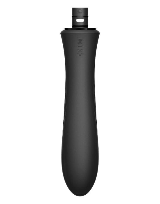 Zalo - Sesh - Verwarmende Stotende Vibrator met Afstandsbediening - Obsidian Zwart-Laced-up.nl