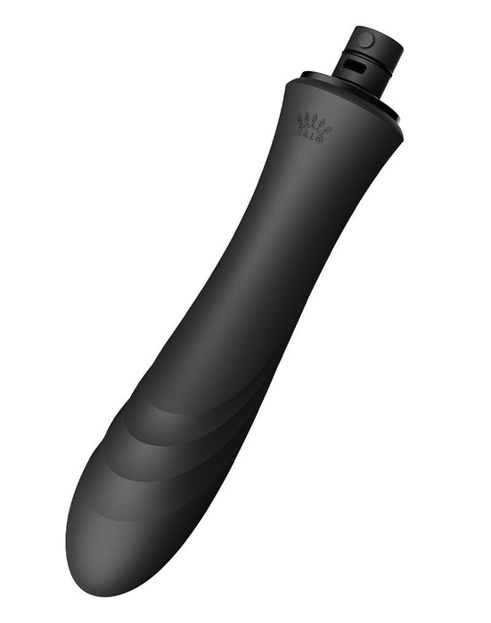 Zalo - Sesh - Verwarmende Stotende Vibrator met Afstandsbediening - Obsidian Zwart-Laced-up.nl