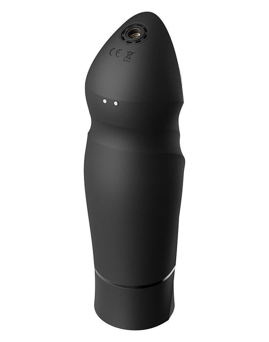 Zalo - Sesh - Verwarmende Stotende Vibrator met Afstandsbediening - Obsidian Zwart-Laced-up.nl