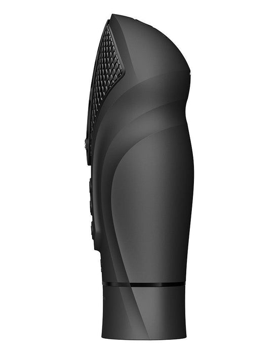 Zalo - Sesh - Verwarmende Stotende Vibrator met Afstandsbediening - Obsidian Zwart-Laced-up.nl