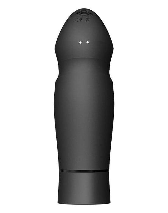 Zalo - Sesh - Verwarmende Stotende Vibrator met Afstandsbediening - Obsidian Zwart-Laced-up.nl