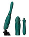 Zalo - Sesh - Verwarmende Stotende Vibrator met Afstandsbediening - Smaragd Groen-Laced-up.nl