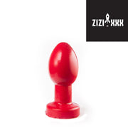 ZiZi - Astomiro - Buttplug - 13,5 x 6 cm - Rood-Laced-up.nl