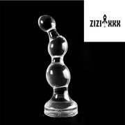 ZiZi - Buttplug Bolls 19 x 5 cm - Transparant-Laced-up.nl