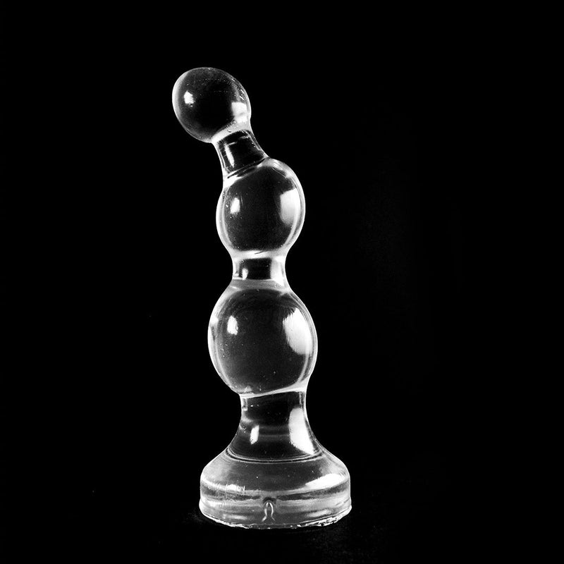 ZiZi - Buttplug Bolls 19 x 5 cm - Transparant-Laced-up.nl