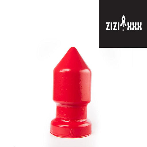 ZiZi - Frotsju - Buttplug - 13 x 6,5 cm - Rood-Laced-up.nl