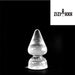 ZiZi - Gasmo - Buttplug - 12,5 x 6,7 cm - Transparant-Laced-up.nl