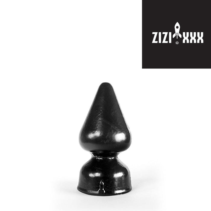 ZiZi - Gasmo - Buttplug - 12,5 x 6,7 cm - Zwart-Laced-up.nl