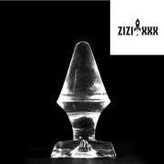 ZiZi - Youri - Buttplug - Transparant-Laced-up.nl