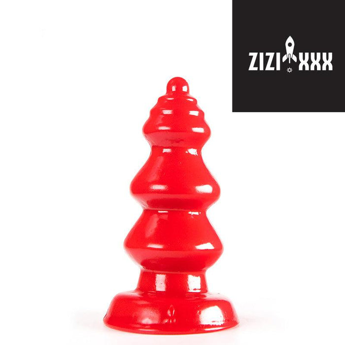 ZiZi - Chikubi - Buttplug - 12 x 5 cm - Rood-Laced-up.nl