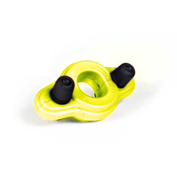 ZiZi - Bi-Turbo Vibrerende Cockring - Fluo Geel-Laced-up.nl