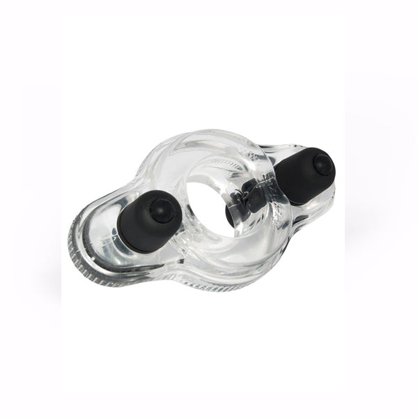 ZiZi - Bi-Turbo Vibrerende Cockring - Transparant-Laced-up.nl