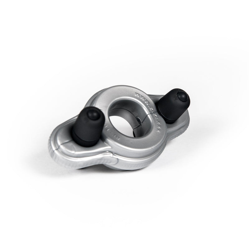 ZiZi - Bi-Turbo Vibrerende Cockring - Zilver-Laced-up.nl