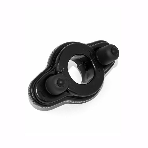 ZiZi - Bi-Turbo Vibrerende Cockring - Zwart-Laced-up.nl