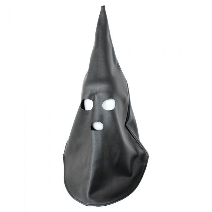 Kiotos - Middeleeuws XXX BDSM Masker - Beulsmasker - Met Punt - PVC-Erotiekvoordeel.nl