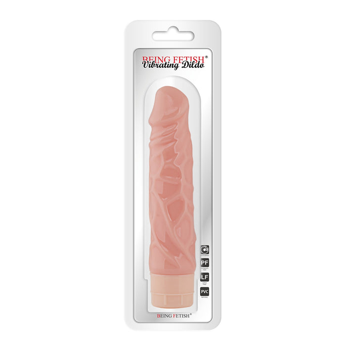 Being Fetish - Vibrating Dildo 7.8" flesh-laced-up.nl