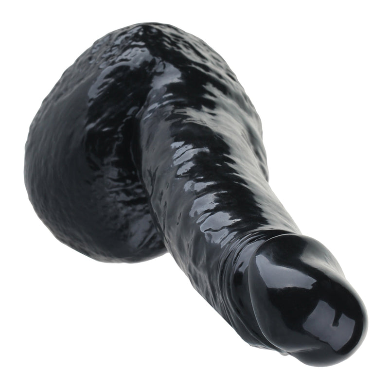 Being Fetish - Dildo - Kunstrubber - 21 cm - Zwart