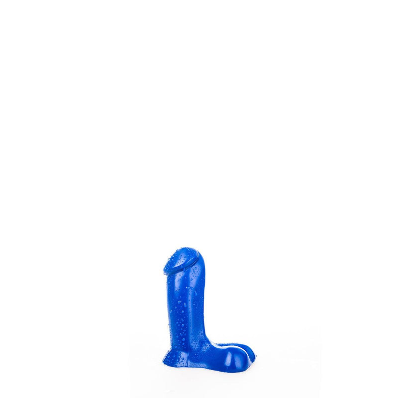 All Blue - Dildo - 14 x 5 cm - blauw-Erotiekvoordeel.nl