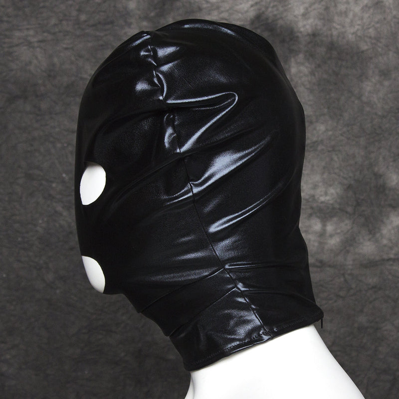 Fixxx - Hood met Open Ogen en Open Mond - Rits Achter - Zwart-laced-up.nl