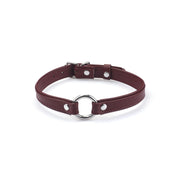 Liebe Seele - Heron - Mini Collar met O-Ring - Wijnrood-Erotiekvoordeel.nl