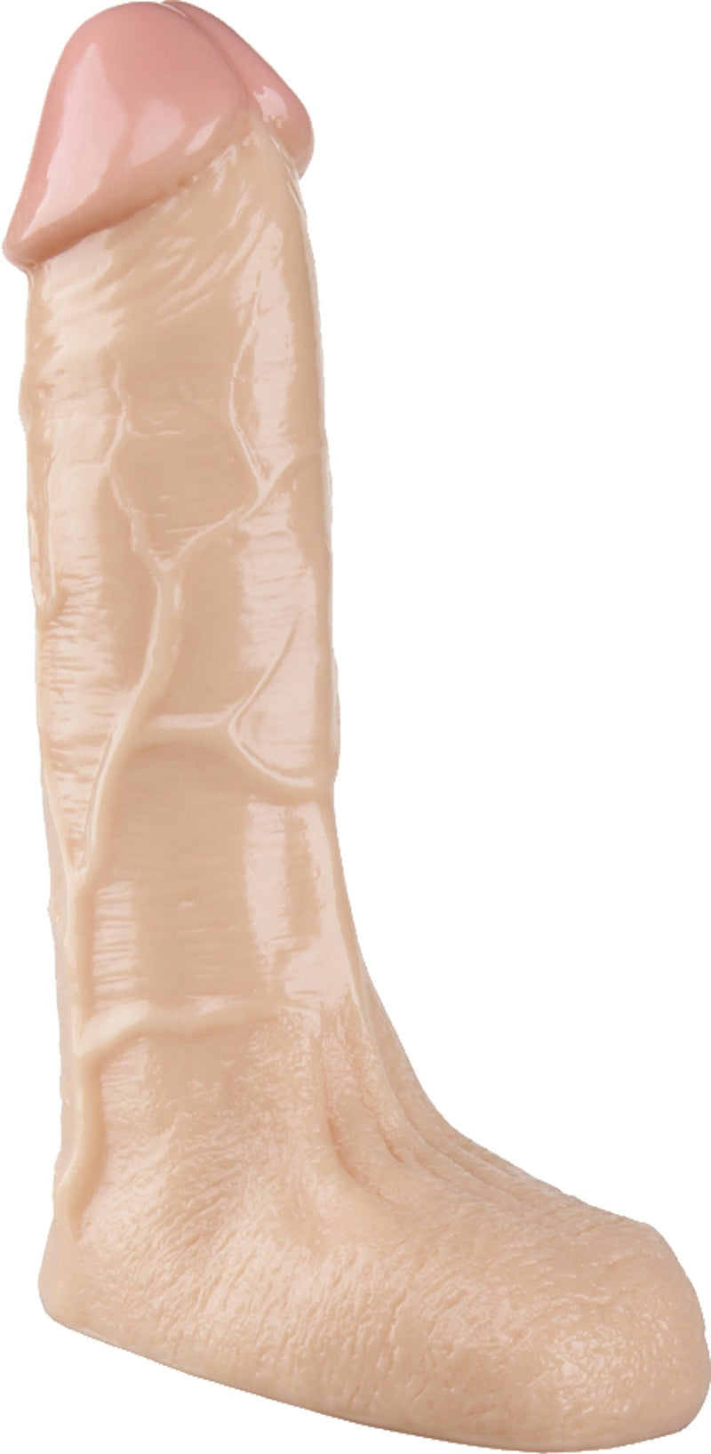 Being Fetish - PVC Dildo 10.5" flesh-laced-up.nl