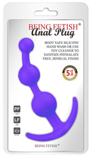 Being Fetish - Anaal Plug 12,7 cm – Paars-laced-up.nl