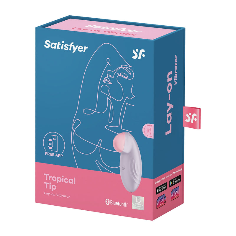 Satisfyer - Tropical Tip Connect App Lilac-laced-up.nl