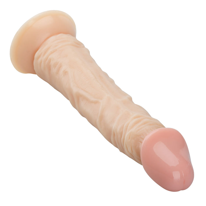 Being Fetish - Gode droit en PVC avec ventouse - 23 cm - Couleur peau claire