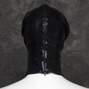 Fixxx - Hood met Open Ogen en Open Mond - Rits Achter - Zwart-laced-up.nl